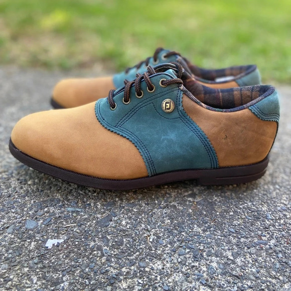 Foot-Joy Soft-Joy Sierra Women's Suede leather Golf Shoes Size 7 - Picture 2 of 9